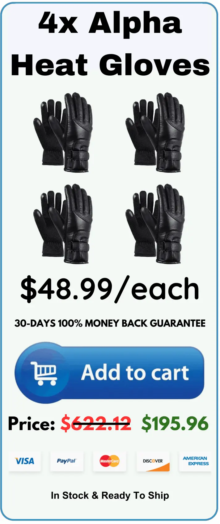 Alpha Heat Gloves offer package price